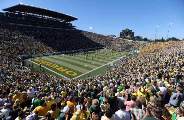The NCAA's Committee on Infractions will release its report on Oregon's questionable recruiting practices after a 28-month investigation. The report will include proposed penalties. (Steve Dykes/Getty Images)